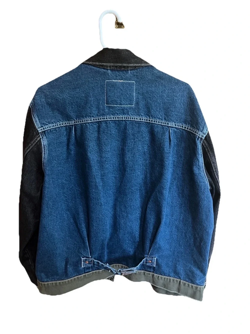 Levi's Premium Men's Type I Relaxed Fit L Trucker Jacket  Champlain Colorblock - Picture 2 of 13